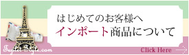 はじめてのお客様へインポート商品について
