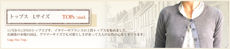 トップス：Lサイズ